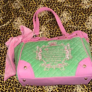 Juicy tale tale tote retro green daydreamer